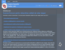 Tablet Screenshot of cnpiasi.ro